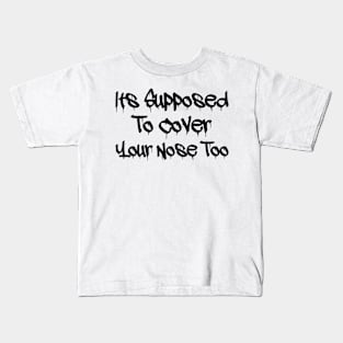 Funny Mask alternative Kids T-Shirt